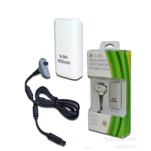 Xbox 360 Charging Kit 4800mah Rechargeable Battery Pack