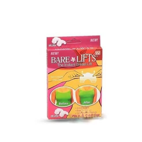 Bare Lifts Instant Breast Lift Support Invisible Bra Adhesive