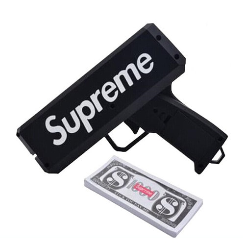 Cash Canon Money Gun - Black