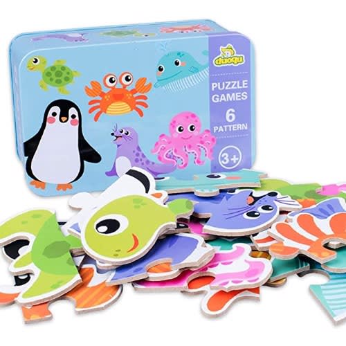 Kids 6 Pattern Jigsaw Puzzle Game
