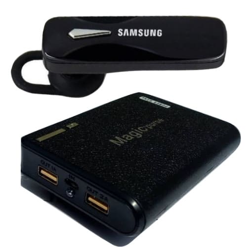 40,000mah Power Bank With Wireless Bluetooth Earphone