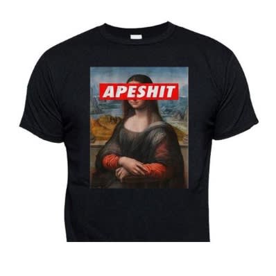 Chrysolite Designs Monalisa Apeshit Premium Class T-shirt - Black