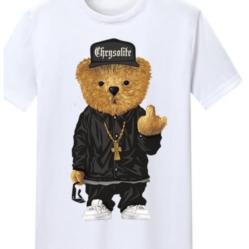 Chrysolite Designs Jollie Vibez Premium Class T-shirt- White