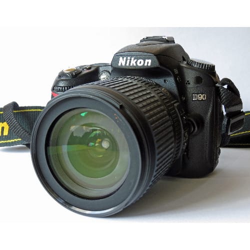 D90 Digital Camera With 18 To 105mm Lens