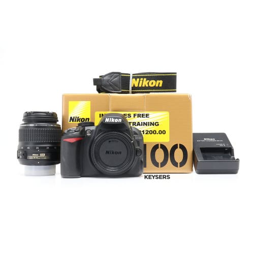 D3100 Camera With An 18-55mm Lens