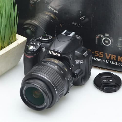 D3100 Camera With An 18-55mm Lens
