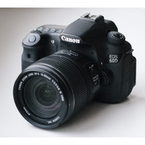 60d Eos Camera With 18 - 135mm Lens