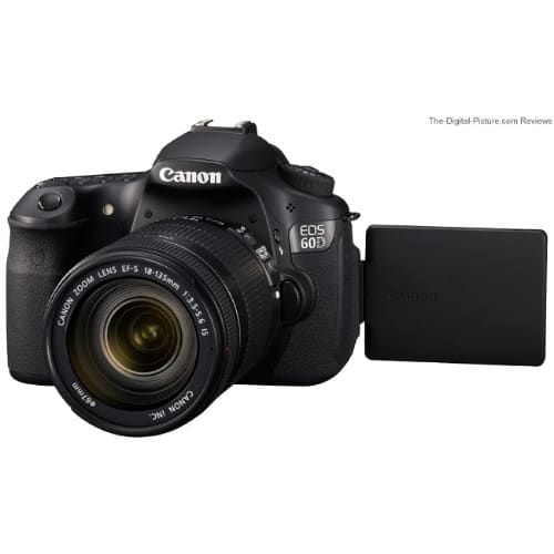 60d Eos Camera With 18 - 135mm Lens