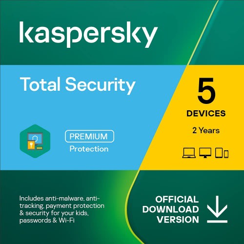 Total Security 2022 | 5 Devices |2 Years | Pc/mac/android