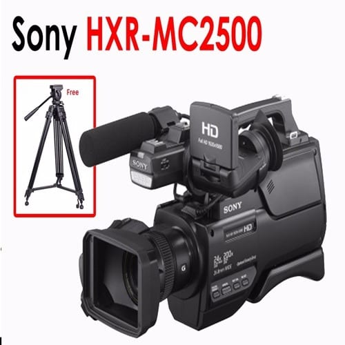 Video Camera+Free Standard Tripod Stand - HXRMC2500