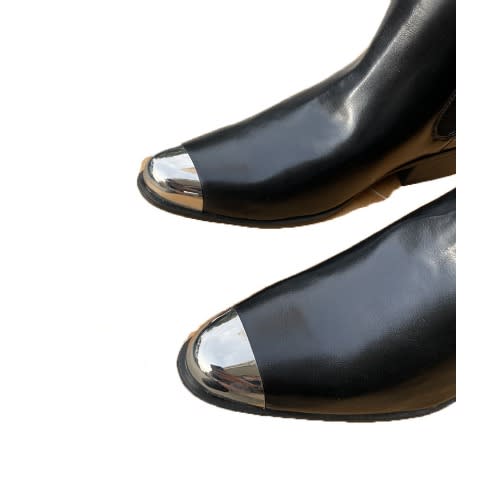Men Professional Working Shoes Boot-Black