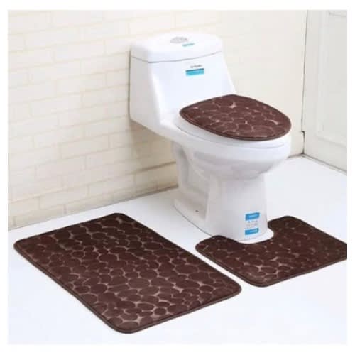 3 In 1 Bathroom Floor Rug Mat