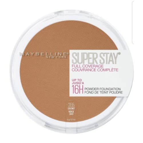 Super Stay Full Coverage Powder Foundation - Matte Finish - 355 Coconut