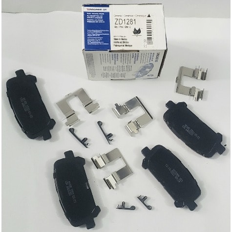 Qs Zd 1281 Quickstop Ceramic Rear Brake Pad Set
