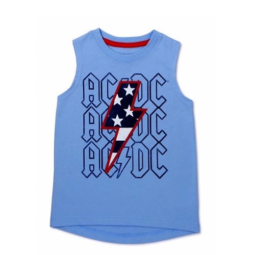 Superhero Toddler Boy's Sleeveless Bristled Logo Tank Top