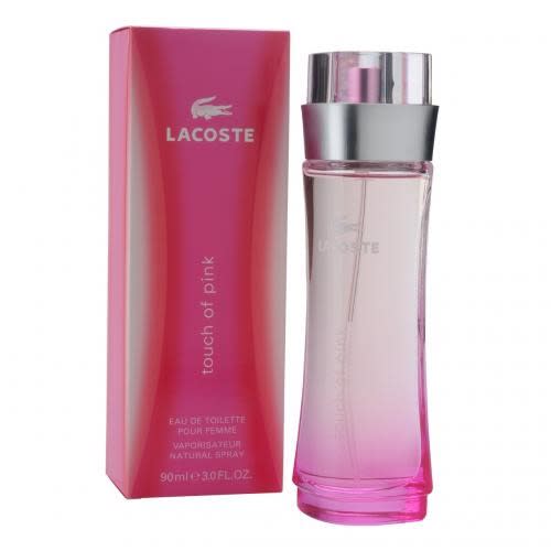 Touch Of Pink By Lacoste EDT Spray -3.0 Oz