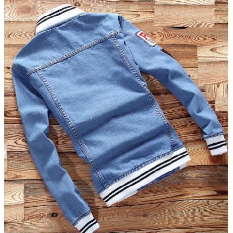 Men's Jean Denim  Jacket - Blue