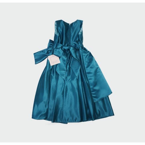 Sea Blue Dress For Girls