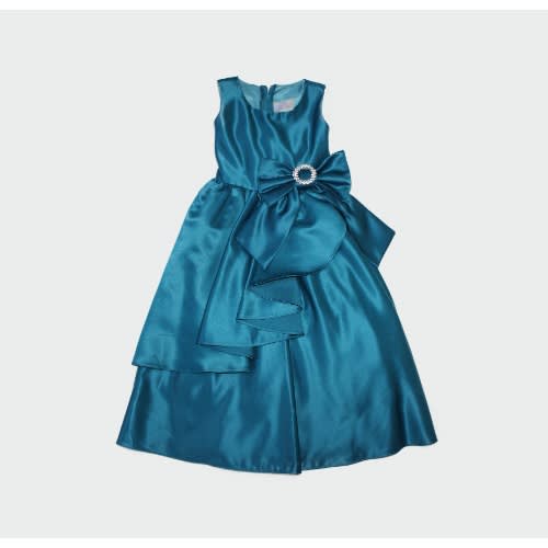 Sea Blue Dress For Girls
