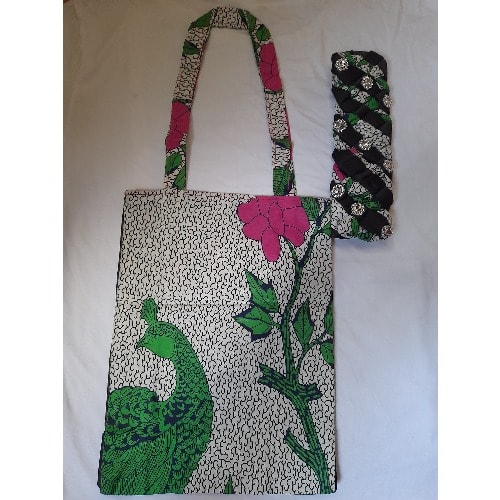 Tote Bag With Matching Hairband