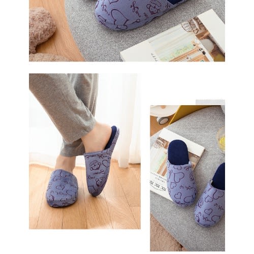 Unisex Indoor Slip-on Slippers