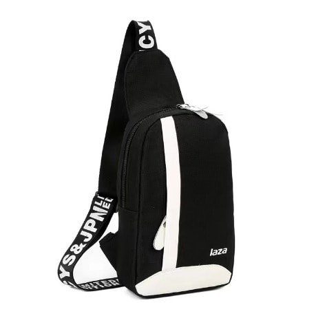 Laza Cross body Bag - Black - 8 inches