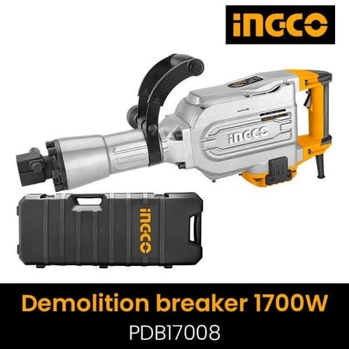 Ingco Demolition Hammer, Impact Energy:  1700w
