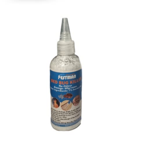 Bed Bug Killer Kit - 500ml of Exthor + 60g of Pestman