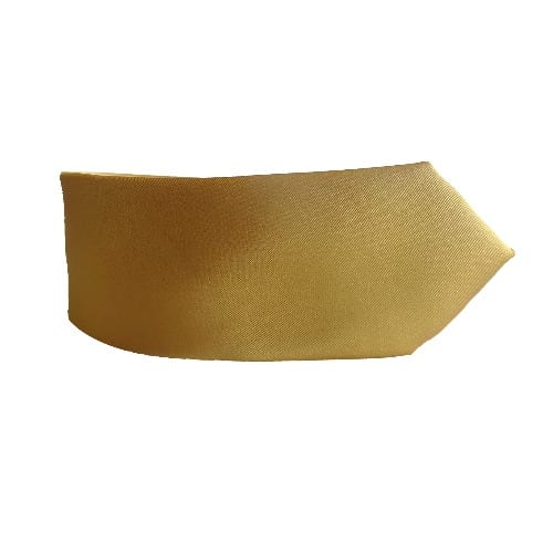 Men's Plain Tie - Gold - Mt-4351