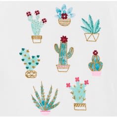 Cactus Racerback Tank Top - Size 4