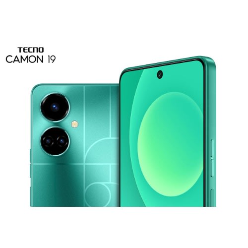 Camon 19 - 6.8"FHD+ - 128GB ROM - 4GB RAM - Dual SIM - 4G LTE - 64MP - Fingerprint - 5000mAh - Green