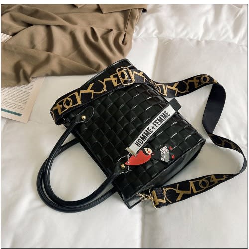 Premium Quality Unique Ladies Crossbody Hand Bag- Black