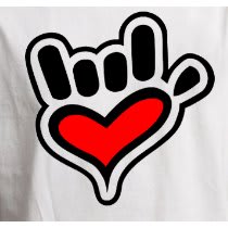 Love Rocks Print Tshirt - White