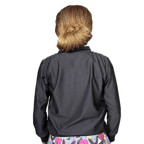 Kellyz Africana Ankara Print Jersey Jacket