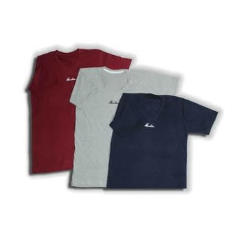 Mens  3in1 Crested Tshirts  Black Grey And Maroon
