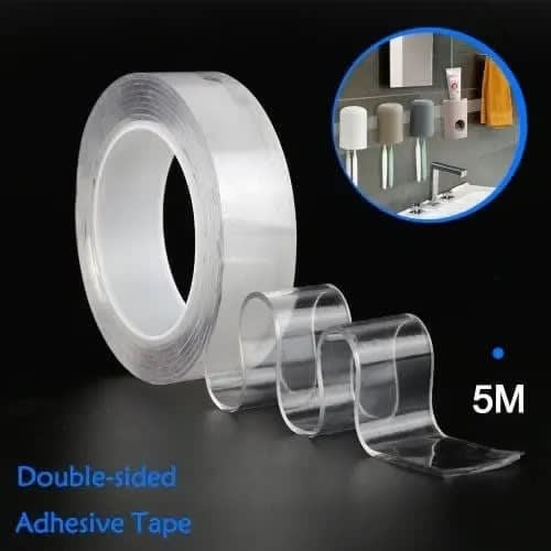 Strong Double Sided Nano Reuseable Magic Adhesive Tape