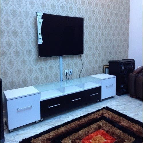 Tv Stand- Black & White