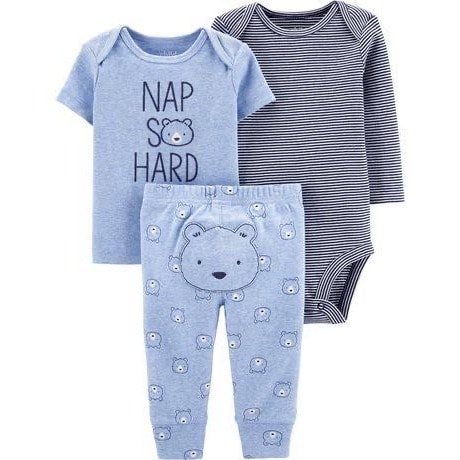Child Of Mine Nap So Hard 3 Piece Set