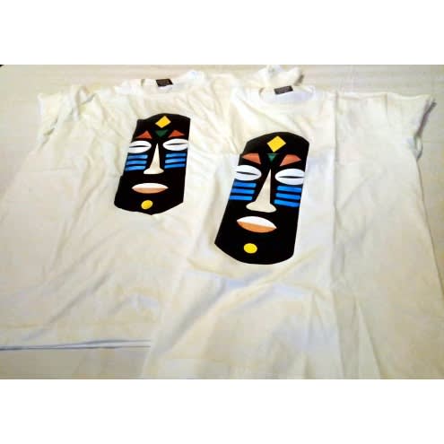 Awo Tribal Heads T Shirt