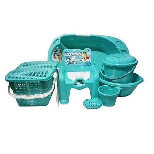 Baby Bath Set - Green