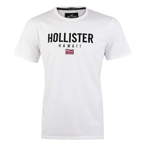 Men's Logo Patched Trendy T-shirt