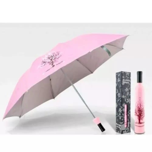 Wine Umbrella - pink