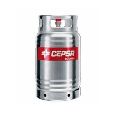 12kg Light Weight Gas Cylinder - Stainless