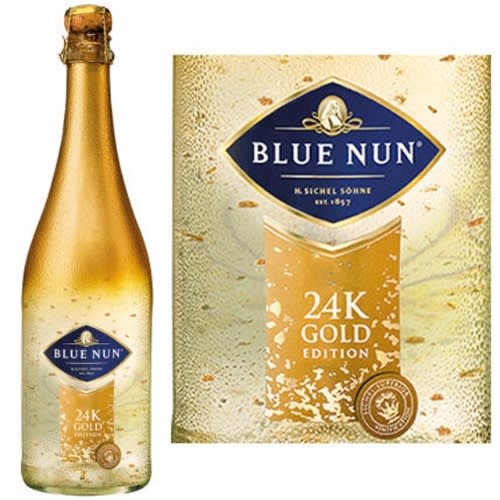 Blue Nun 24k Gold Sparkling Wine - 75cl - 1bottle