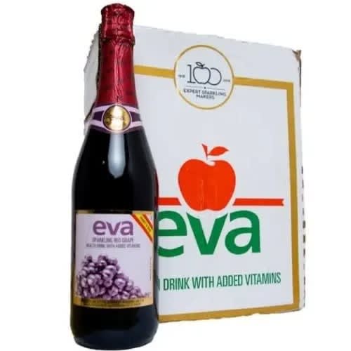 Eva Sparkling Red Grape Wine - 70cl X 6 Bottles