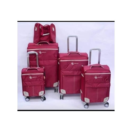 Set Of 5 Travel Box - Red