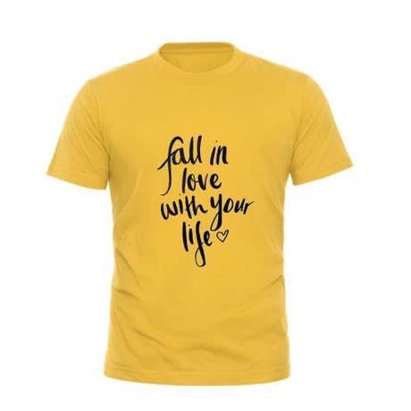Fall In Love With Your Life Unisex T-shirt