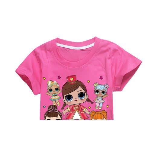 Lol Girl Top- Pink