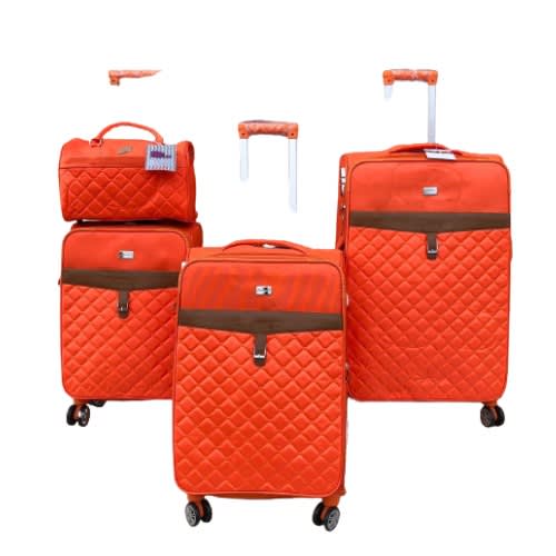 Travel Luggage Box With Kit - Orange