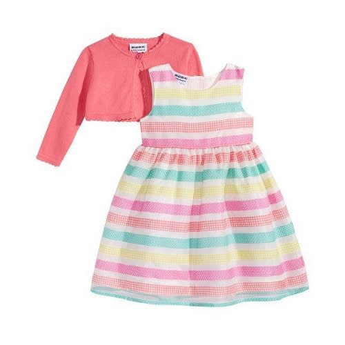 Special Occasion Girls' Dress & Jacket Set